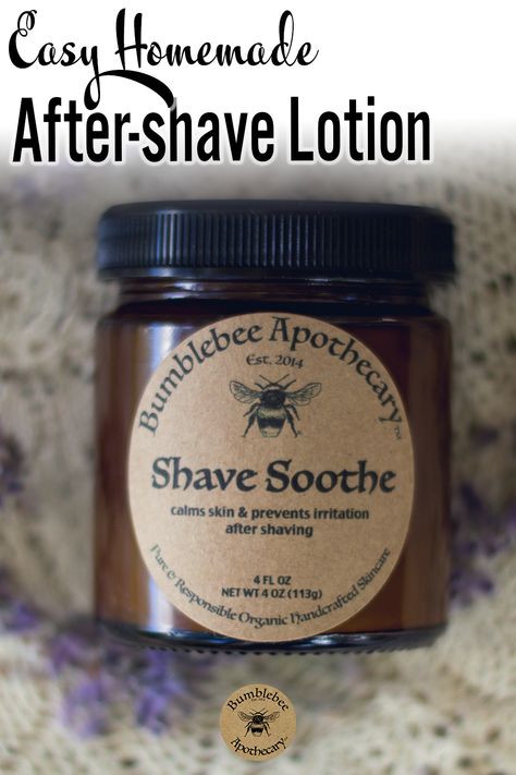 Diy Shave Butter, Diy After Shave Oil, Diy Aftershave For Men, After Shave Balm Recipe For Men, Aftershave Balm, After Shave For Men, Mens Shaving Cream Diy, Diy Beard Balm, Organic Skin Care Recipes