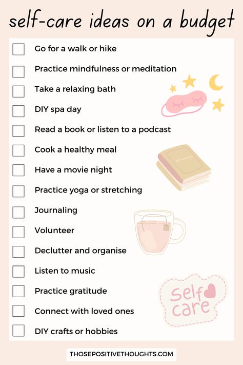 self-care on a budget Self Care On A Budget, Healthy Practices, Diy Spa Day, Holy Girl, Meditation Exercises, Music Practice, Self Care Bullet Journal, Lifestyle Change, Diy Spa