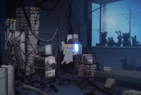 serial experiments lain | Serial Experiments: Lain | thecriticaleye Hacker Room, Lain Iwakura, Serial Experiments Lain, Battle Angel Alita, 5 Anime, 영감을 주는 캐릭터, Wallpaper Pc, Present Day, Love Is All