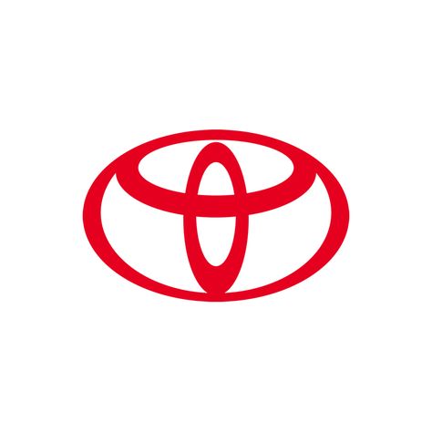 Toyota Symbol, Toyota Agya, Japan Logo, Car Icons, Toyota Logo, Toyota Cars, Educational Websites, Red Logo, Car Decals Vinyl