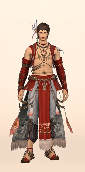 Male Dancer Outfit, Dancer Outfit, Male Dancer, Eorzea Collection, Dancers Outfit, Final Fantasy Xiv, Fantasy Clothing, Final Fantasy, New Outfits