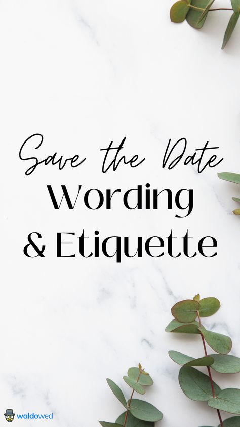 Not sure how to write your Save the Date announcement? Look no further - our helpful guide includes advice on proper etiquette and example phrases to help you create a memorable announcement. What To Include On Save The Dates, What To Put On Save The Date Cards, Email Save The Date Ideas, How To Address Save The Dates, Save The Date Wording Ideas, When To Send Save The Dates, Save The Date Envelope Addressing, Save The Date Text Message, Save The Date Email