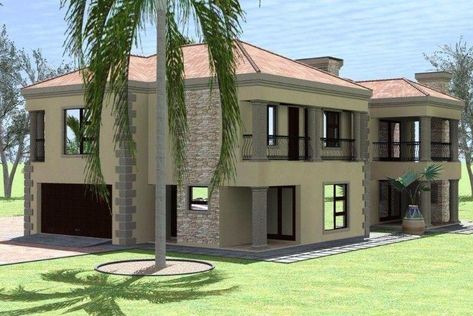 5 Bedroom Double Storey House Plans South Africa, South African Homes Architecture, 5 Bedroom House Plans South Africa, Double Storey House Plans South Africa, Beautiful House Plans South Africa, House Plans 2 Bedroom, Flat House Design, Flat Roof House Designs, House Plans Australia