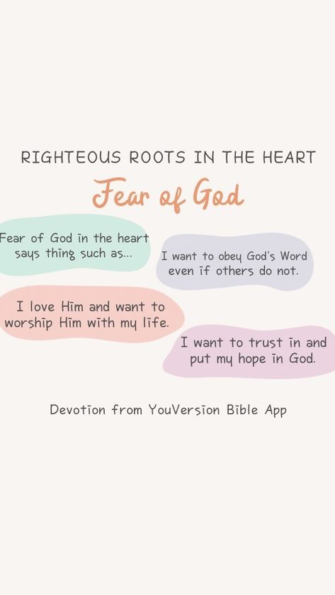 alicialorane on Instagram: Righteous Roots in the Heart Day 2 FEAR of GOD To fear God means to revere, esteem, and respect Him. The fear of God includes the… Bible Board, Oldest Bible, The Fear Of God, Fear God, Righteousness Of God, Wallpaper Landscape, Youversion Bible, Hope In God, Christian Quotes God