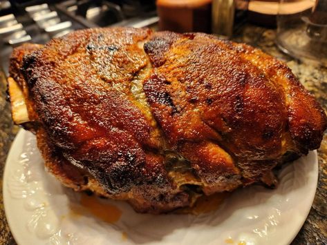 Melt-in-Your-Mouth Roasted Pork Butt Recipe: How Can This Be a Budget Recipe? Best Amish Recipes, Holiday Ham Recipes, Country Ribs, Ham Glaze Recipe, Shoulder Roast, Baking Measurements, Pork Shoulder Roast, Pork Rib Recipes, Roasted Pork