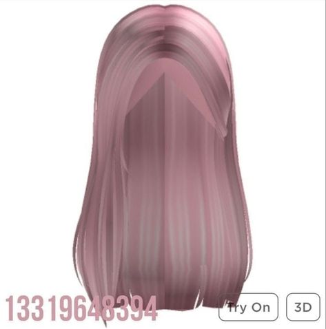 Pink Hair Codes Bloxburg, Roblox Cottage, Roblox Sign Up, Cottage Core Outfit, Cute Pink Outfits, Brown Hair Roblox, Roblox Hair, Hair Roblox, Light Pink Hair