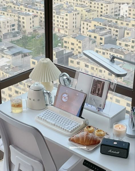 #kpop #korean #aesthetic #koreanaesthetic #beigeaesthetic #ootd #studygram #ipad #stationary #outfit #fashion #food Ipad Only Desk Setup, Ipad Desk Aesthetic, Ipad Desk Setup Aesthetic, Ipad Set Up Aesthetic, Ipad Desk Setup, Ipad Setup Aesthetic, Aesthetic Ipad Setup, Study Desk Aesthetic, Aesthetic Desks