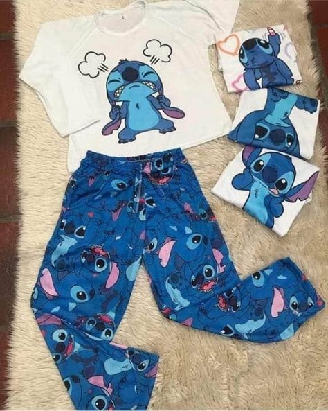 Stitch Pajamas, E Girl Clothes, Cute Disney Outfits, Lilo And Stitch Drawings, Cute Dogs Images, Disney World Outfits, Disney Pajamas, Stitch Clothes, Pajama Outfits