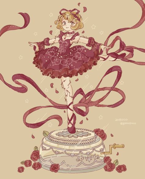 Anime Ballet, Nikki Dress, Mahō Shōjo, Anime Nerd, Beautiful Fantasy Art, Drawing Base, Drawing Reference Poses, Art Inspiration Drawing, A Drawing