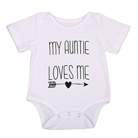 Cotton Newborn Infant Baby Boys Girls Short Sleeve Aunt Bodysuit Romper Outfit Clothes (0-3 Months, White): Welcome to BiggerStore/b brStrict QC system to guarantee quality and delivery./b brbrSize Chart:/b brbrSize 70: Bust 24*2cm/18.9", Length 37cm/14.6", Advice Age 0-3M brbrSize 80: Bust 25*2cm/19.7", Length 39cm/15.3", Advice Age 3-6M brbrSize 90: Bust 26*2cm/20.5", Length 41cm/16.1", Advice Age 6-12M brbrSize100: Bust 27*2cm/21.2", Length 43cm/16.9", Advice Age 12-18M brbrAbout ... Auntie Baby Clothes, Auntie Baby, Jumpsuit Short, Summer Jumpsuit, Boys Outfits, Casual Bodysuit, Bodysuit Jumpsuit, Cotton Clothes, Short Sleeve Romper