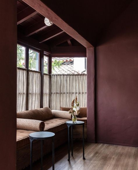 Jake Arnold on Instagram: “Two bars in two different projects. Which one is more YOU 1 or 2? 🥀 Both shot by king @michaelcliffordphotography” Painted Beadboard, Cool Headboards, Jake Arnold, Millwork Details, Dark Paint Colors, Handcrafted Tile, Interior Desig, Purple Rooms, Interior Work