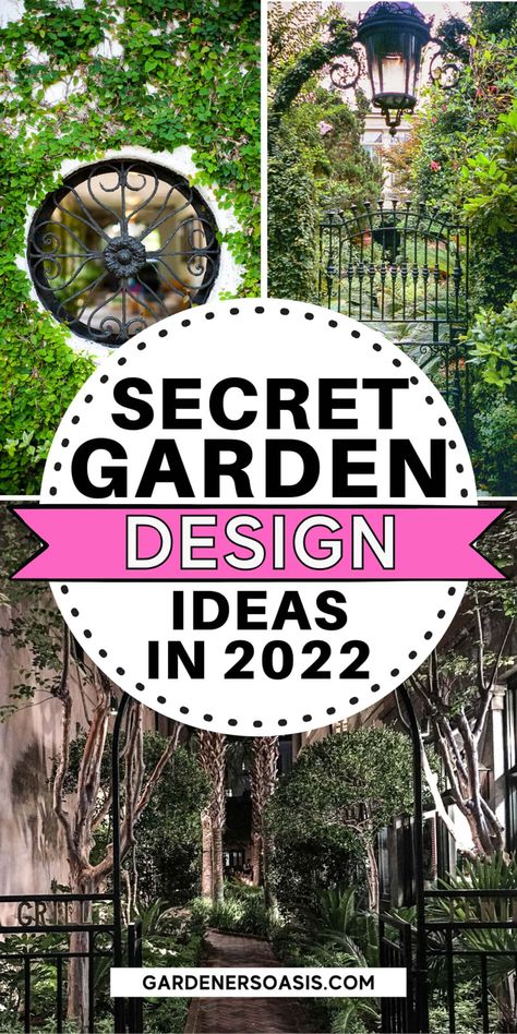 Secret Garden Design, Secret Garden Ideas, Magical Backyard, Charleston Gardens, Relaxing Backyard, Backyard Shade, Backyard Plan, Hidden Garden, Garden Design Ideas