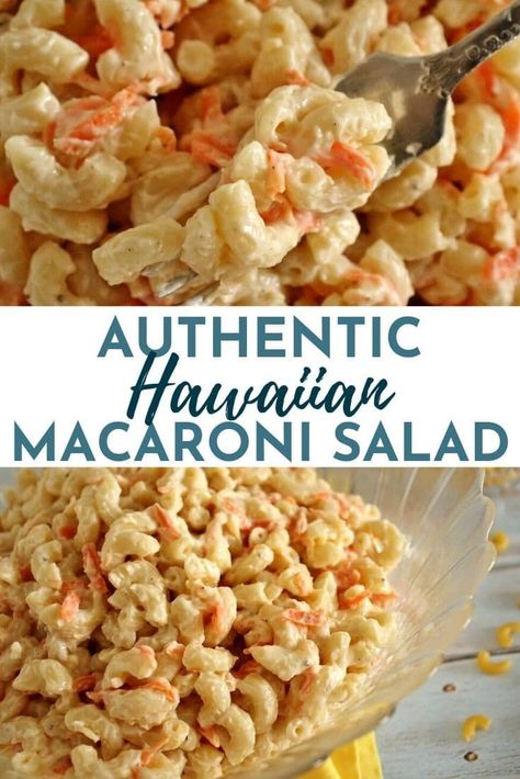 Ethiopian Recipes, Hawaiian Plate Lunch, Macaroni Salads, Mac Salad Recipe, Mayonnaise Dressing, Hawaiian Macaroni Salad, Easy Macaroni Salad, Hawaiian Recipes, Yummy Bites