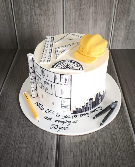 Architecture Cake Design, Architect Cake, Engineer Cake, Process Portfolio, Architecture Cake, Building Cake, Graduation Aesthetic, 75 Birthday Cake, Anniversary Cake Designs