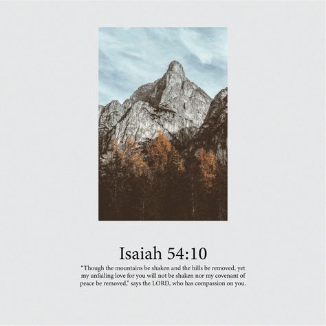 Isaiah 54, The Covenant, The Mountain, Jesus, 10 Things, Pins, Quick Saves