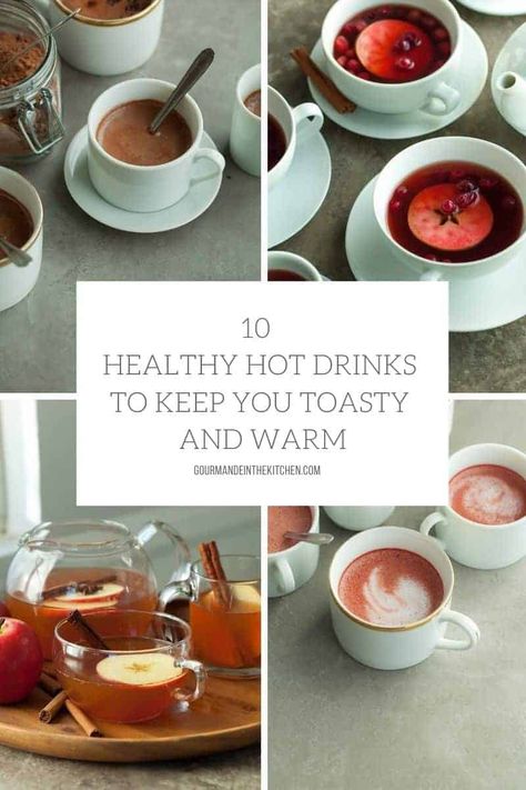 Healthy Hot Drinks, Warm Winter Drinks, Hot Winter Drinks, Foods With Iron, White Hot Chocolate, Hydrating Drinks, Ginger And Cinnamon, Spice Tea, Hot Cocoa Mixes