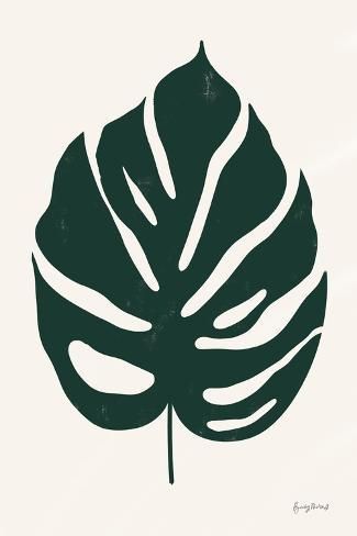 size: 18x12in Art Print: Simple Botanical V by Becky Thorns : Botanical Stencil, Plant Stencil, Stencil Designs Creative, Plant Silhouette Art, Plant Sillouhette, Plant Silhouette, Linocut Prints Simple, Linocut Prints Ideas Simple, Linocut Art Simple