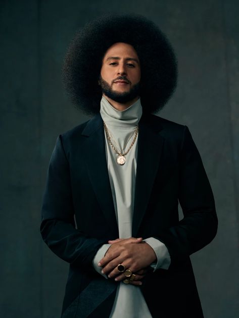 Kaepernick opens up about 'Colin in Black and White' Netflix - Los Angeles Times Colin Black And White, Famous Black People, Ava Duvernay, Cult Of Personality, Black Royalty, Colin Kaepernick, Black Core, Famous Black, Power To The People