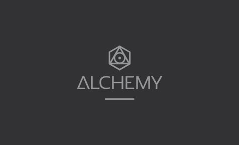 ALCHEMY Showroom by Studio AIO , via Behance Alchemist Logo Design, Alchemy Logo Design, Alchemy Branding, Magical Fonts, Alchemy Logo, Business Logo Fonts, Font Ideas, Accounting Logo, Font Graphic