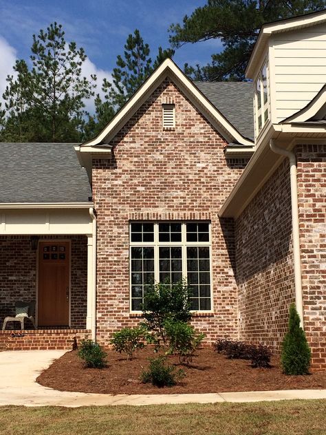 Cedar Creek Brick, Cypress Point Brick, Brick Companies, South Alabama, Brown Brick, Cultured Stone, Cedar Creek, Exterior Ideas, General Contractor