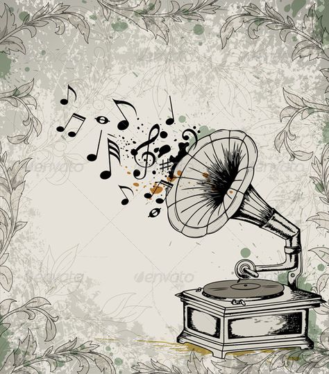 Music Themed Wallpaper, Music Background, Wallpaper Music, Summer Banner, Retro Vector, Music Backgrounds, Trendy Wallpaper, Watercolor Trees, Music Themed