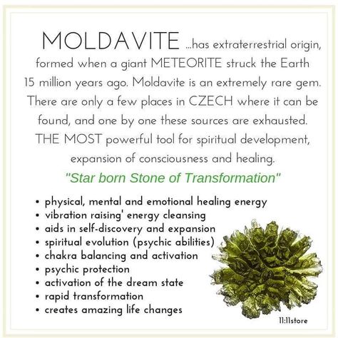 Moldavite Crystal Meaning, Moldavite Meaning, Moldavite Properties, Witches Journal, Crystal Grimoire, Crystal Knowledge, Moldavite Crystal, Rock Box, Crystal Rocks