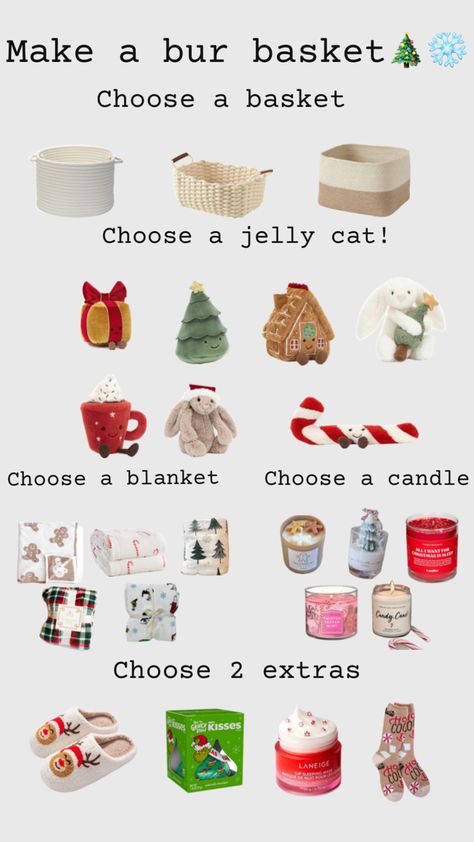 What’s your fav Christmas movie!? Christmas Room Inspiration, Pink Gift Basket, Cute Christmas Ideas, Girly Christmas Gifts, Christmas Things To Do, Best Gift Baskets, Holiday Baskets, Christmas Dreaming, Cute Gifts For Friends