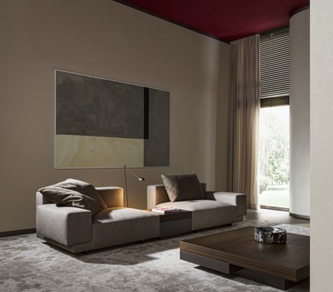 Marteen - Sofas - Molteni&C Karuizawa, Contemporary Coffee Table, Modular System, Movie Room, Comfortable Sofa, Small Tables, Upholstered Seating, Storage System, Modern Sofa