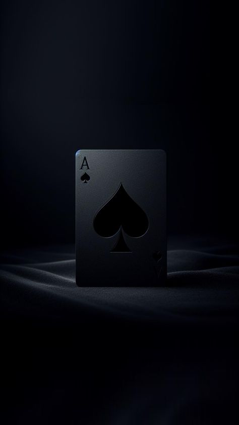 Black Ace Card Wallpaper, Real Wallpaper, Huawei Wallpapers, Aztec Tattoo Designs, Black Hd Wallpaper, Black Hd, Iphone Wallpaper Lights, Ace Card, Amoled Wallpapers