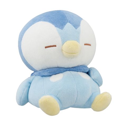 ˚✧₊⁎ふわふわ⁎⁺˳✧༚ Pokemon Irl, Piplup Plush, Blue Plushie, Plush Icon, Snow Pokemon, Plushies Aesthetic, Blue Objects, Silly Plushies, Blue Pokemon