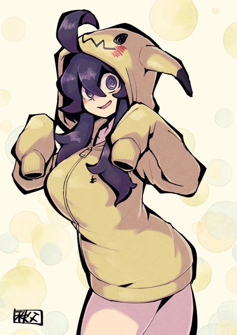 Hex Maniac Wearing a Mimikyu hoodie | Hex Maniac | Know Your Meme Mimikyu Hoodie, Hex Maniac, Pokemon Waifu, Pokemon Characters, 영감을 주는 캐릭터, Cute Pokemon, Cute Anime Pics, Drawing Base, Drawing Reference Poses