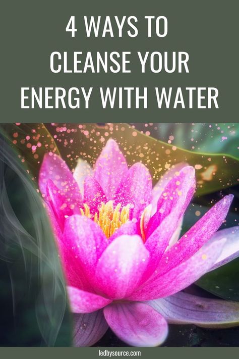 Water Cleansing Ritual, Energy Cleansing Ritual, Water Ritual, Water Blessings, Water Spells, Cleanse Your Energy, Cinnamon Water, Power Of Water, Pagan Crafts