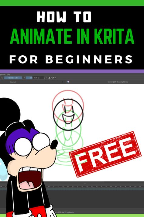 In this Krita animation tutorial, you will learn how to make your own animated cartoons for FREE, even if you've never drawn before! Krita is a free animation maker that is also great for replacing Photoshop or Gimp for painting speedpaints or backgrounds! We will go over how to install Krita, how to draw, how to animate, and how to export your video for YouTube! #kritaanimation #kritaanimationtutorial #freeanimationsoftware #Krita Free Animation Software, Krita Animation Tutorial, Learn Animation 2d, How To Make Animated Videos, How To Animate, Krita Animation, Animation Software Free, Krita Tutorial, Video For Youtube