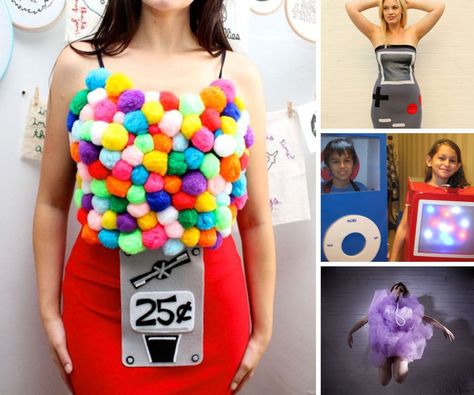 Are you sick of being somebody? Be something!    The Instructables community has created all kinds of creative costumes to let you be your favorite th... Bubble Gum Machine Costume, Gumball Costume, Cheap Halloween Costumes Diy, Gumball Machine Costume, Cheap Halloween Diy, Diy Gumball Machine, Bubble Gum Machine, Front Plate, Hallowen Costume