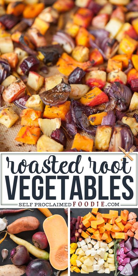 Roasted Vegetables Brussel Sprouts, Root Vegetable Side Dishes, Thanksgiving Dinner Ideas Side Dishes, Oven Roasted Root Vegetables, Fall Vegetables Recipes, Side Dishes Healthy, Thanksgiving Recipes Side Dishes Easy, Roasted Fall Vegetables, Root Vegetables Recipes