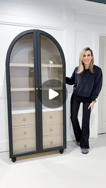 Diy Arch Cabinet Door, Arched Glass Door, Diy Arched Cabinet, Diy Glass Cabinet Doors, Arched Cabinet Doors, Arched Cabinet, Glass Kitchen Cabinet Doors, Glass Door Hinges, Cabinet Diy