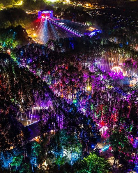 How vibrant the colors are in this Electric Forest Festival Forest Festival, Tomorrow Land, Electric Forest Festival, Electric Forest, Tianjin, Boeing 747, Burning Man, Tucson, Gotham