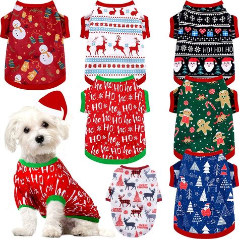 Quality dog clothes pet clothing with free worldwide shipping. Christmas dog clothes pet clothing christmas vest puppy clothes for small medium large dogs. Enjoy ✓Free Shipping Worldwide! ✓Limited Time Sale ✓Easy Return. Christmas Dog Outfits, Dog Outfits, Teddy Dog, Dog Sketch, Dog Shirts, Puppy Prints, Pet Shirts, Christmas Puppy, Puppy Clothes