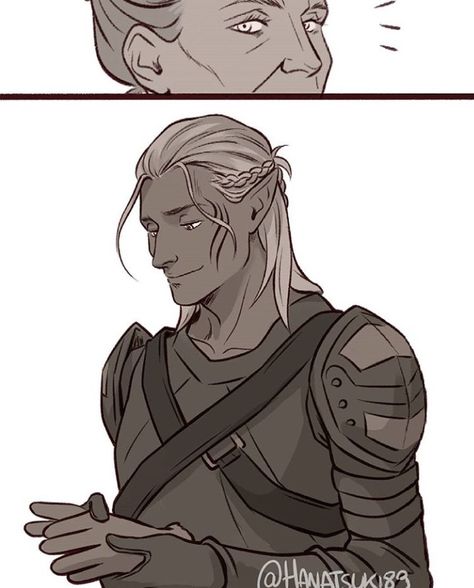 Zevran X Warden, Dragon Age Elf, Werewolves Mates, Zevran Arainai, Cullen Dragon Age, Dragon Age Memes, Dragon Age Rpg, Male Elf, Dragon Age Characters