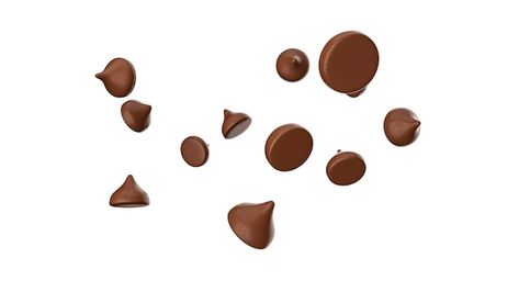 Photo scattering of tasty chocolate chip... | Premium Photo #Freepik #photo #chocolate-chips #chocolate-chip #chocolate-pieces #chocolate Background Chocolate, Chocolate Drawing, Diy Tag, Cookies Branding, Chocolate Logo, Chocolate Shake, Choco Chips, Graphic Design Elements, Food Poster Design