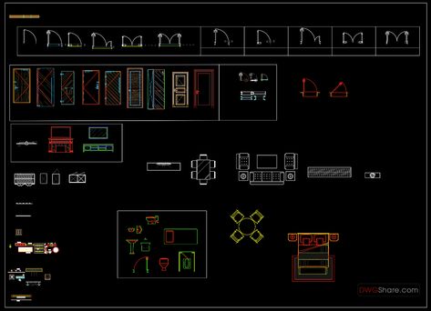 101.Autocad stretchable dynamic block Free download Autocad Free, Cad Blocks Free, Title Block, Autocad Blocks, Cad Blocks, Door Wall, Autocad, Beautiful Beaches, Free Download