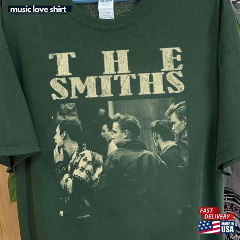 The Smiths T-Shirt Rock Band Tshirt Hoodie Classic Check more at https://musicloveshirt.com/product/the-smiths-t-shirt-rock-band-tshirt-hoodie-classic/ Collage Tshirt, The Smiths T Shirt, The Smiths, Love Shirt, Music Love, 로고 디자인, Rock Band, Shirt Ideas, Will Smith