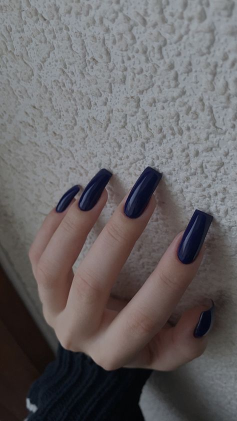 Midnight Rain Nails, Tvd Nails, Ballerina Nails Designs, Wow Nails, Fall Gel Nails, Subtle Nails, Pretty Gel Nails, Ballerina Nails, Kawaii Nails