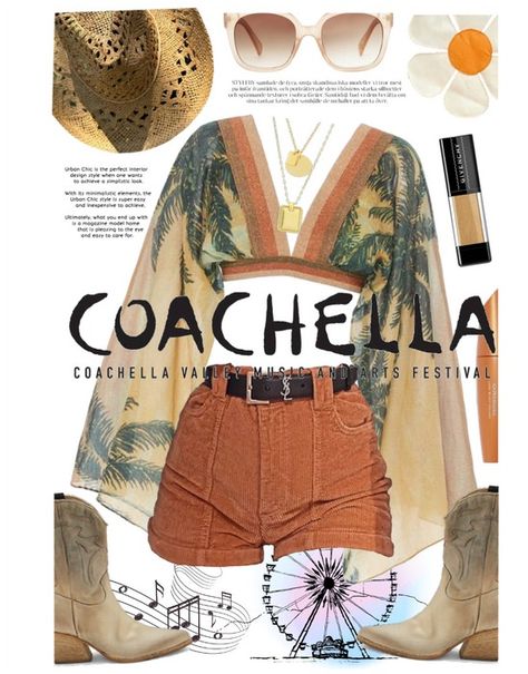 Coachella Outfit | ShopLook Coachella Outfit Modest, Coachella 2024 Trends, Coachella Outfit Ideas Women, Coachella Floral Outfit, Coachella Outfit Ideas, Coachella Outfit Aesthetic 2024, Coachella Celebrities Outfits, Coachella Inspired Outfits, Coachella Fits