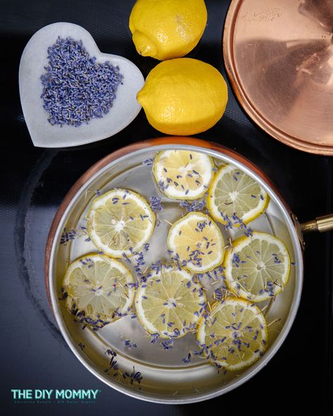 Lavender Stovetop Potpourri, Lavender Simmer Pot Recipes, Lavender Simmer Pot, Summer Simmer Pot Recipes, Simmer Pot Recipes Witchcraft, Easy Simmer Pot Recipes, Easy Simmer Pot, Spring Simmer Pot, Stovetop Potpourri Recipes