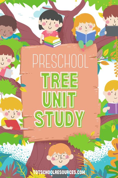 Tree Unit Study, Tree Unit, Tree Activities, Unit Study Ideas, Creative Curriculum Preschool, Classroom Tree, Tree Activity, Kids Tree, Kindergarten Units