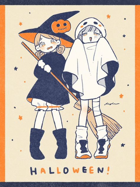 Witch Drawing, Illustration Photo, Theme Halloween, Sketch Inspiration, 판타지 아트, 영감을 주는 캐릭터, Cute Art Styles, Cute Illustration, Art Reference Poses