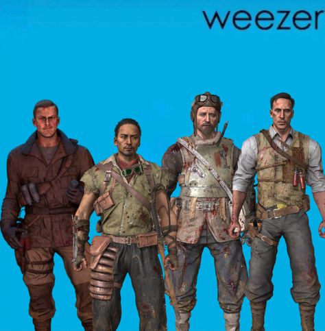 Its literally them. Richtofen X Dempsey, Black Ops Aesthetic, Dr Edward Richtofen, Richtofen Cod Zombies, Tank Dempsey, Edward Richtofen, Bo3 Zombies, Black Ops 3 Zombies, Black Ops Zombies