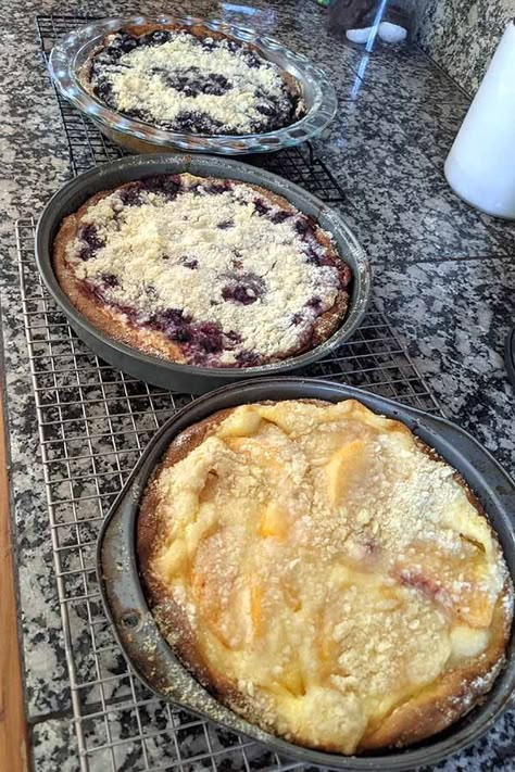 North Dakota Kuchen Recipes, German Kugan Recipe, Blueberry Kuchen Recipes, Cottage Cheese Kuchen Recipes, Dakota Kuchen Recipes, Swiss Baking Recipes, Germans From Russia Recipes Food, Volga German Recipes, South Dakota Kuchen Recipe