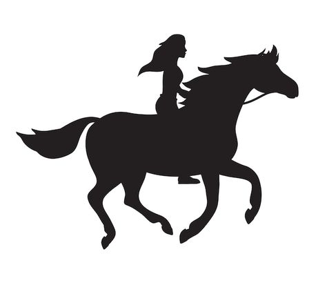 Horse Riding Silhouette, Horses Silhouette, Woman Riding Horse, Bisexual Pride Flag, Hand Drawn Leaves, Riding A Horse, Riding Horse, Horse Silhouette, Horse Logo